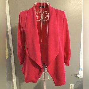 Fashion Nolic pink Blazer sweater New